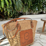 Ajay Woven Beach Bag