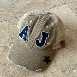 AJ Navy Vintage Cap