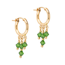 Load image into Gallery viewer, Kerala Hoop Earrings Gold
