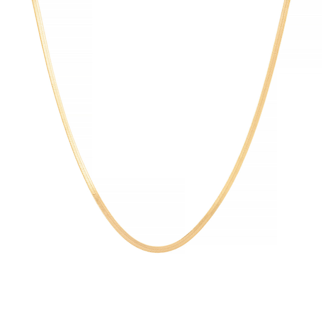 Sanur Snake Chain Necklace Gold