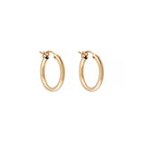 One Mile Hoop Earrings Gold