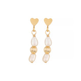 Palm Beach Earrings Gold