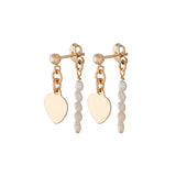 Pearl Beach Earrings Gold