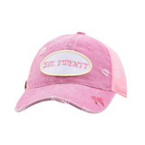 EST TWENTY Ajay Pink Vintage Cap