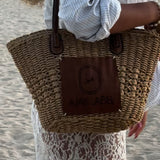 Ajay Woven Beach Bag