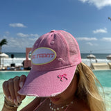 EST TWENTY Ajay Pink Vintage Cap