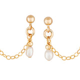 Double Bay Earrings Gold