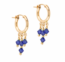 Load image into Gallery viewer, Kerala Hoop Earrings Gold
