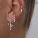 Reef Thread Earrings Sterling Silver
