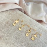 Castaway Stud Earrings Gold