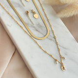 Pearl Beach Earrings Gold