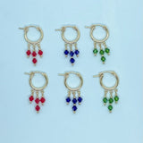 Kerala Hoop Earrings Gold